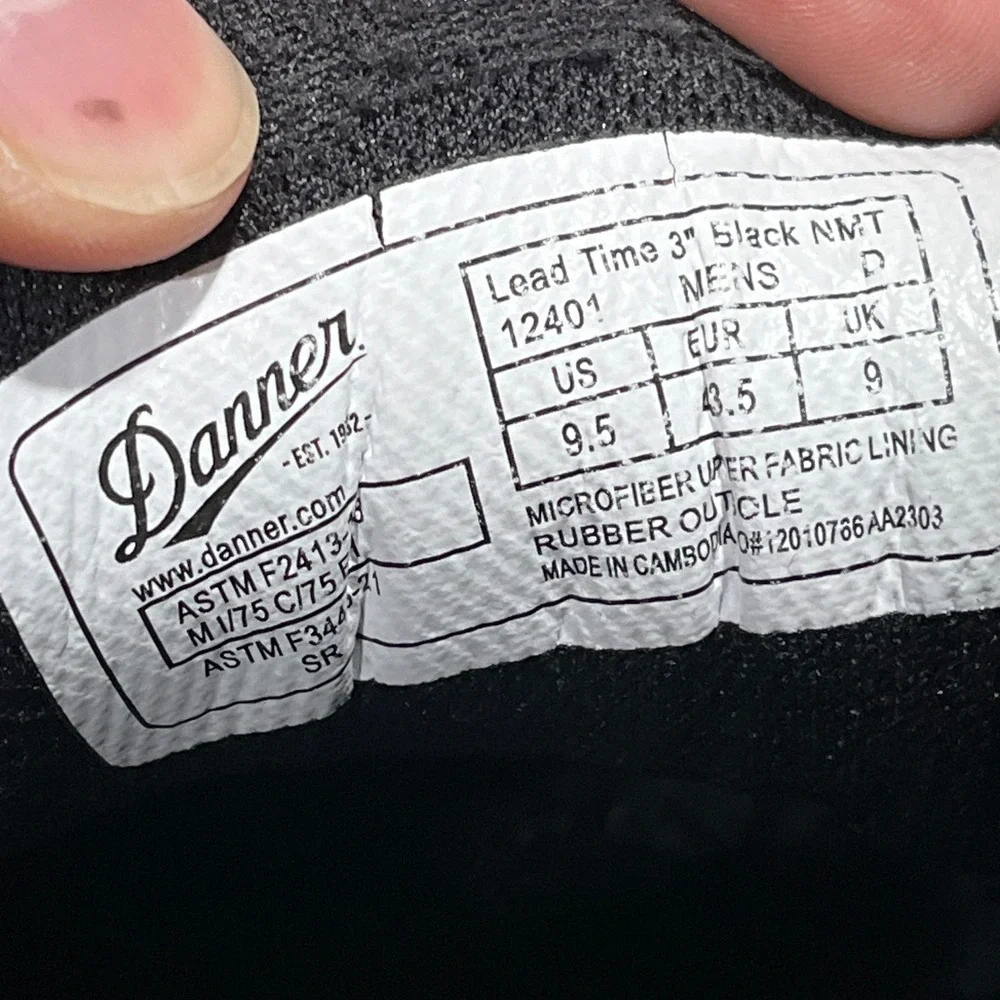 Danner lead time