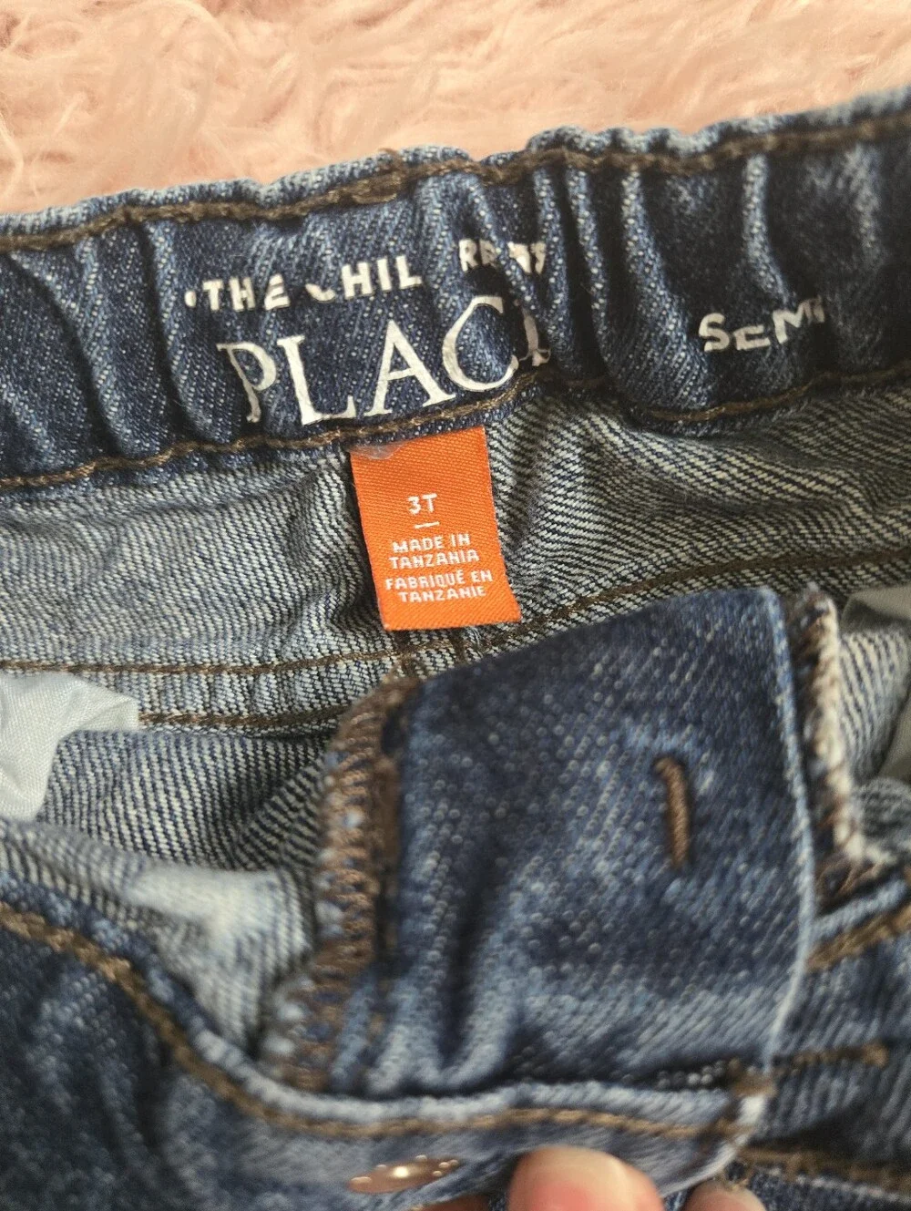 Kids Distressed Denim Shorts Size 3T