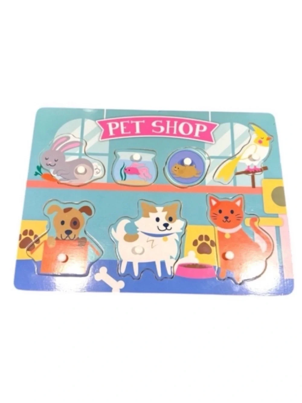 Pet Shop Wooden Puzzle