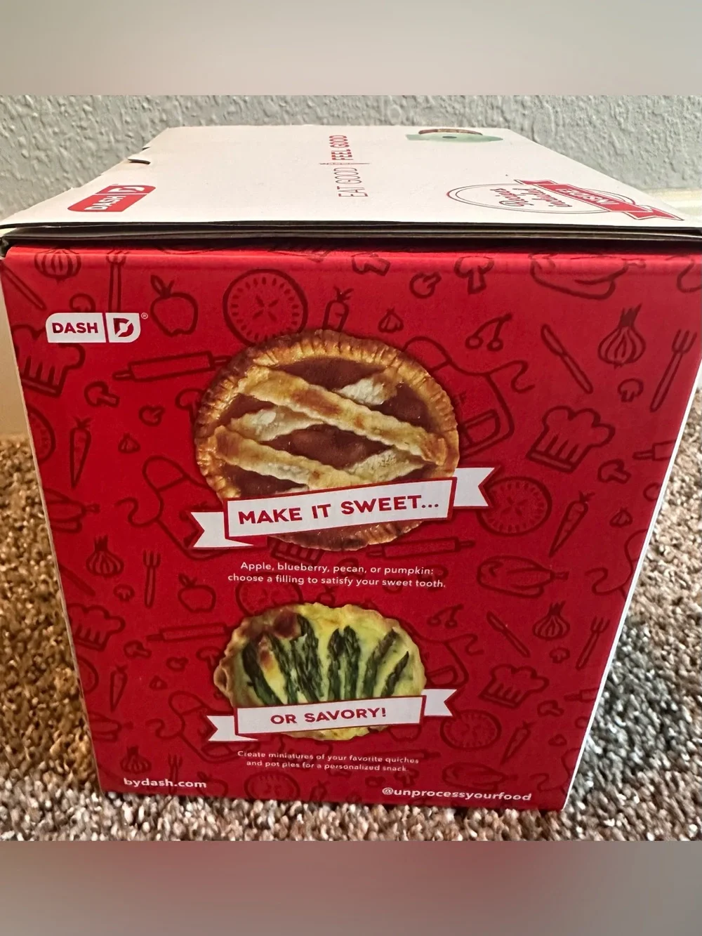 Dash mini pie