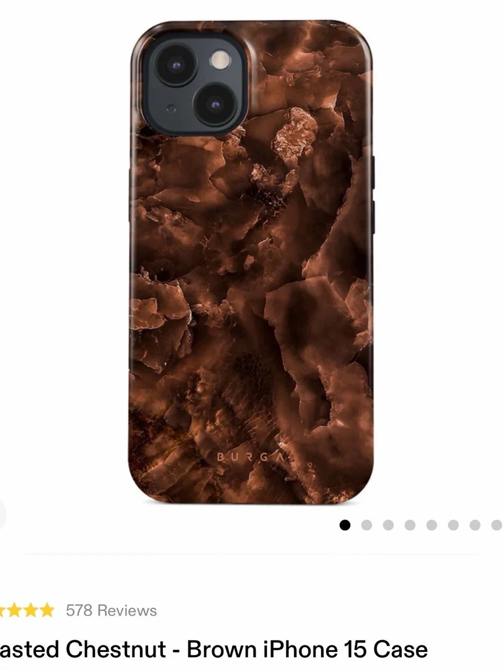 Burga brown tortoiseshell