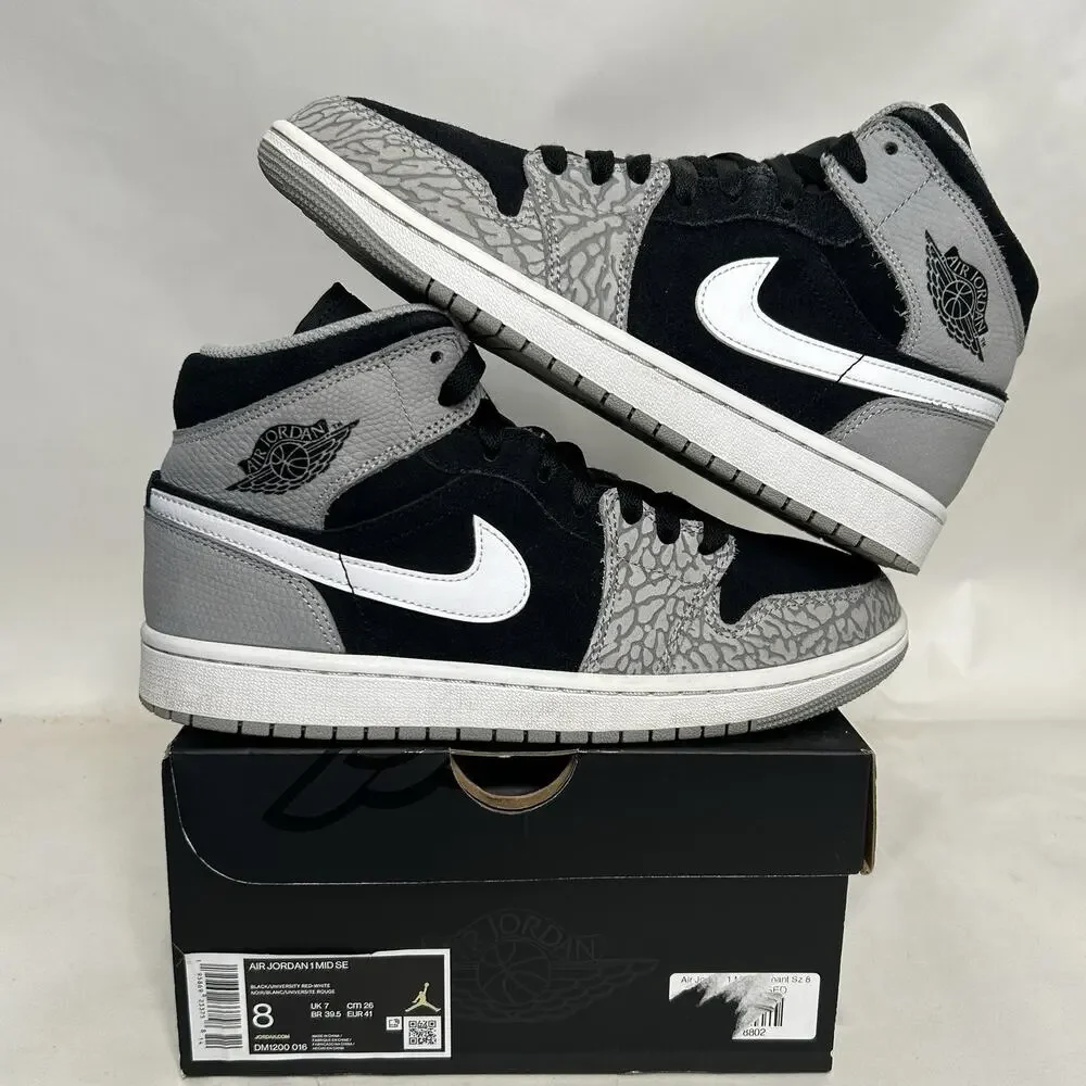 Nike Air Jordan 1 Mid Retro SE “Elephant Toe/Cement Grey”