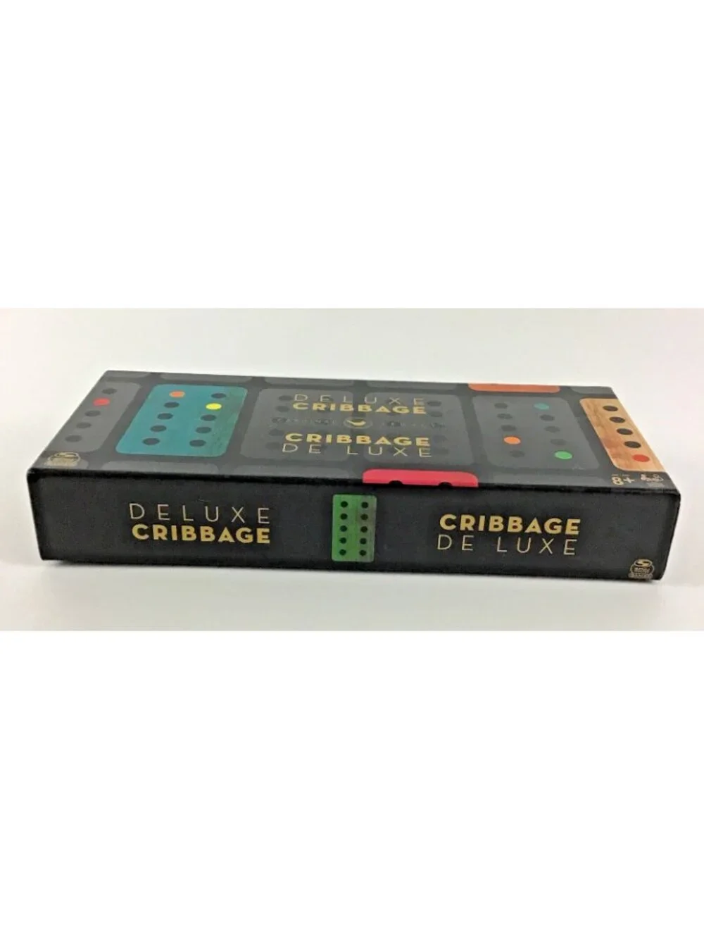 Deluxe Cribbage Family Board Game Cardinal Legacy Wooden Case Metal Movers 2020