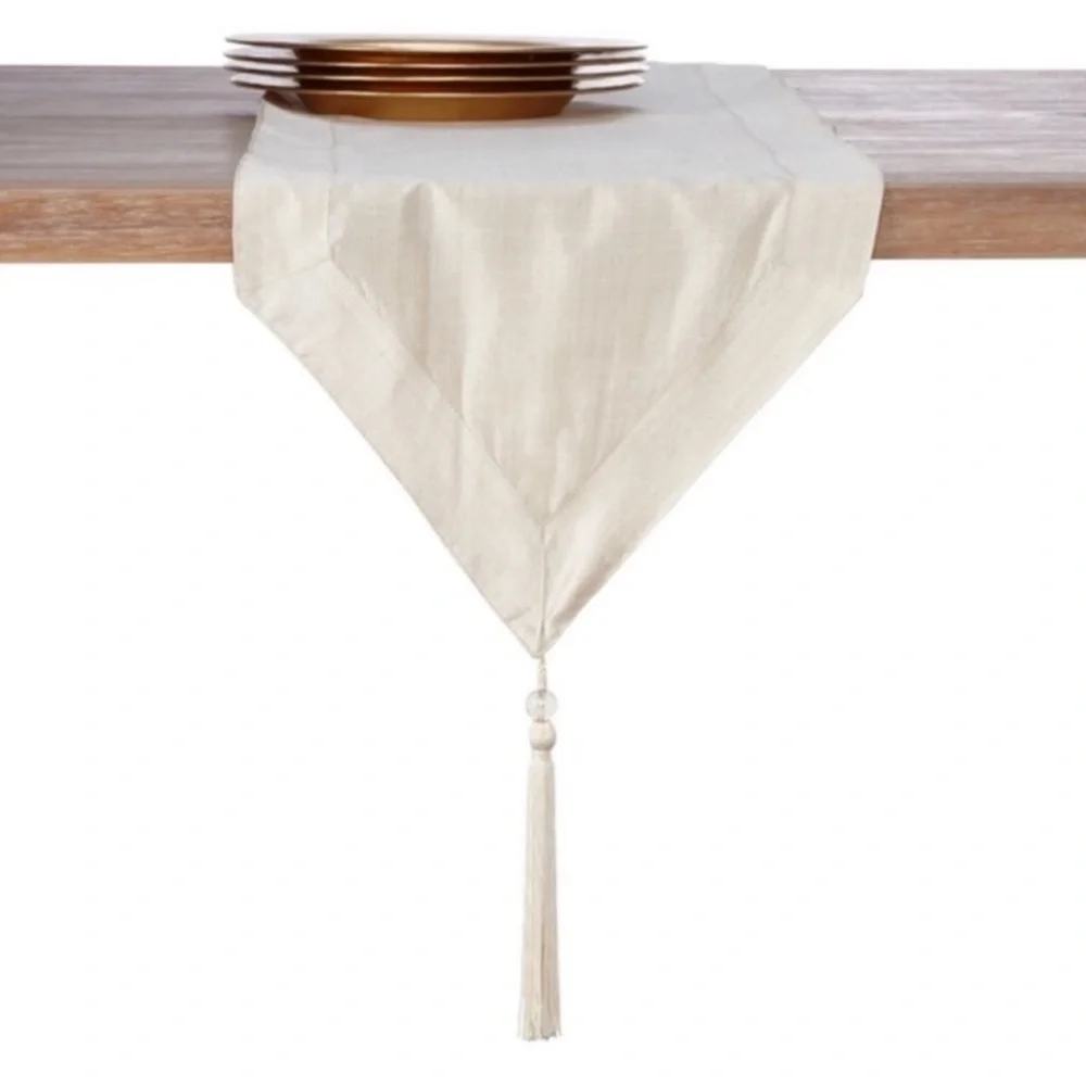 Z Gallerie Palias Table Linen Table Runner Gold Beige Home Decor