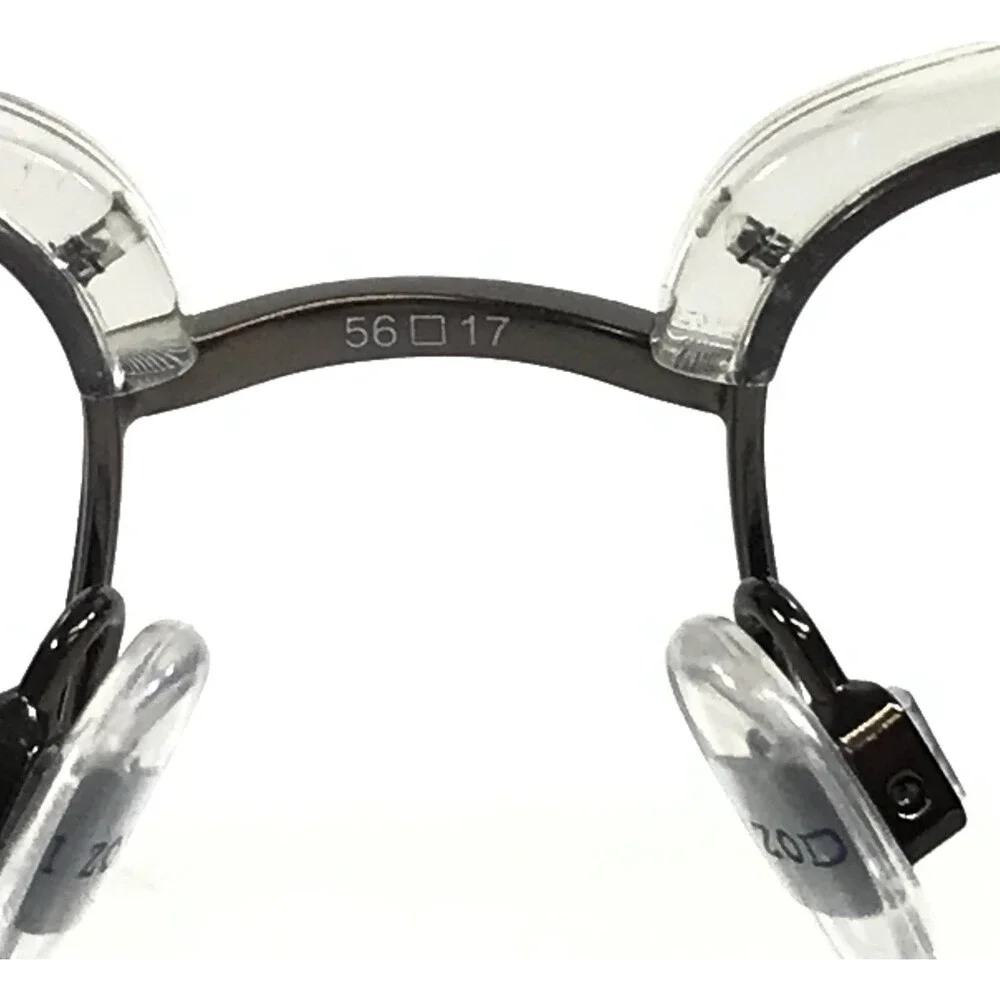 IZOD Eyeglasses Frames IZ2091 GREY CRYSTAL Rectangle Full Rim 56-17-150