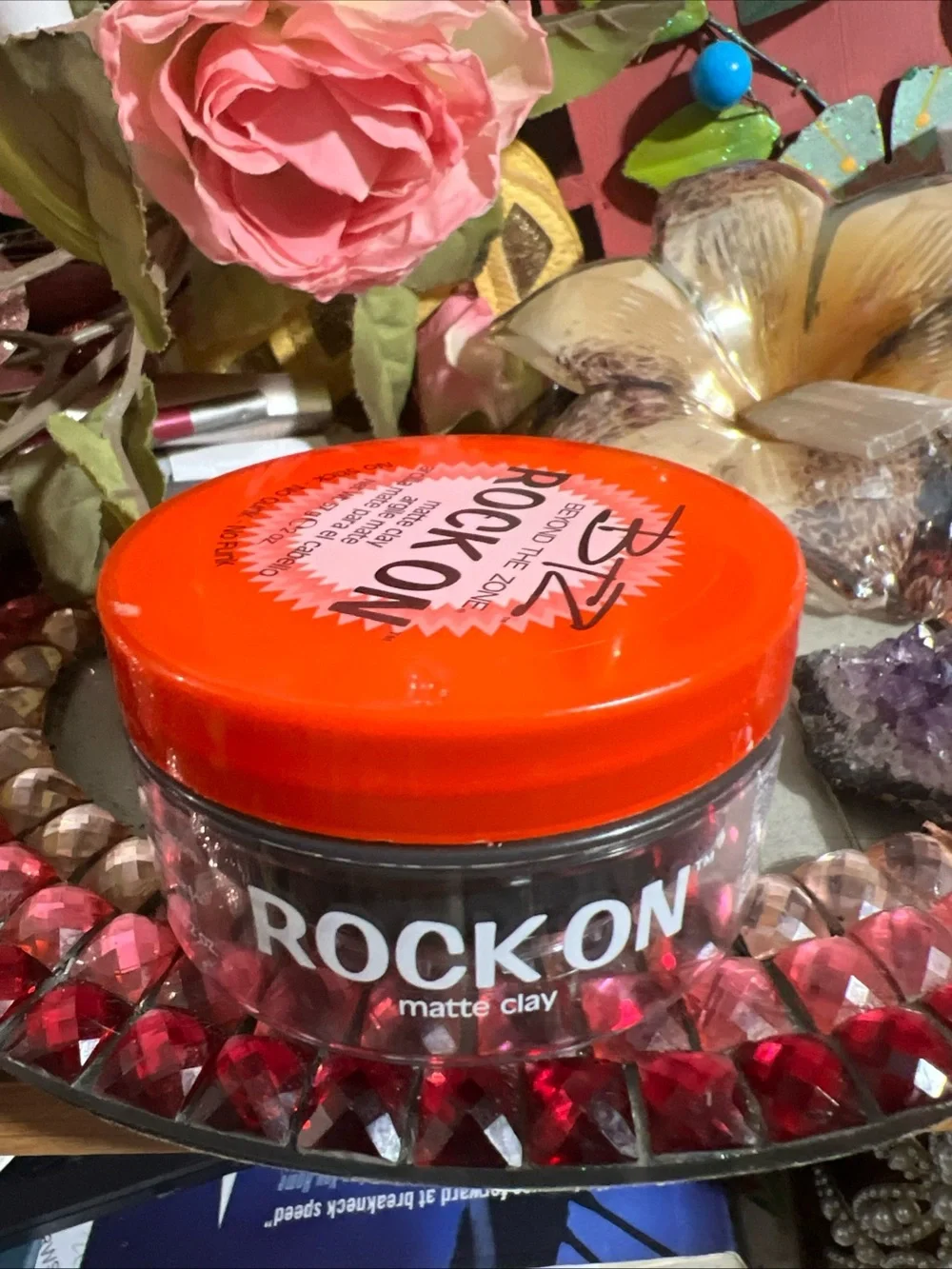 HTF BTZ Beyond the Zone ROCK ON matte Clay - No Gunk , No Stick 2 Oz.  Rare