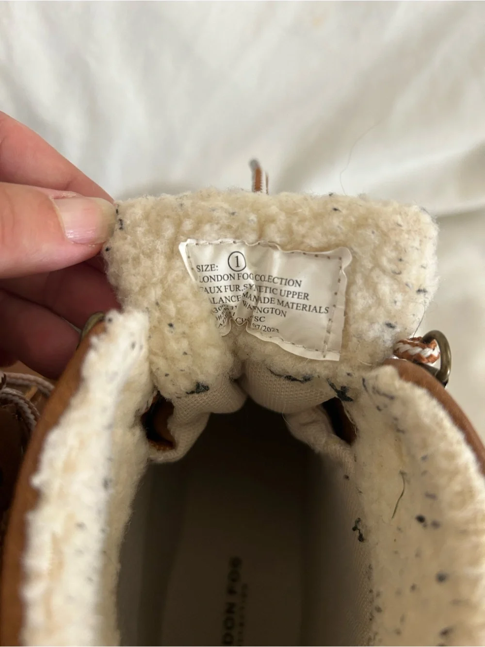 N/A sperry worn brand