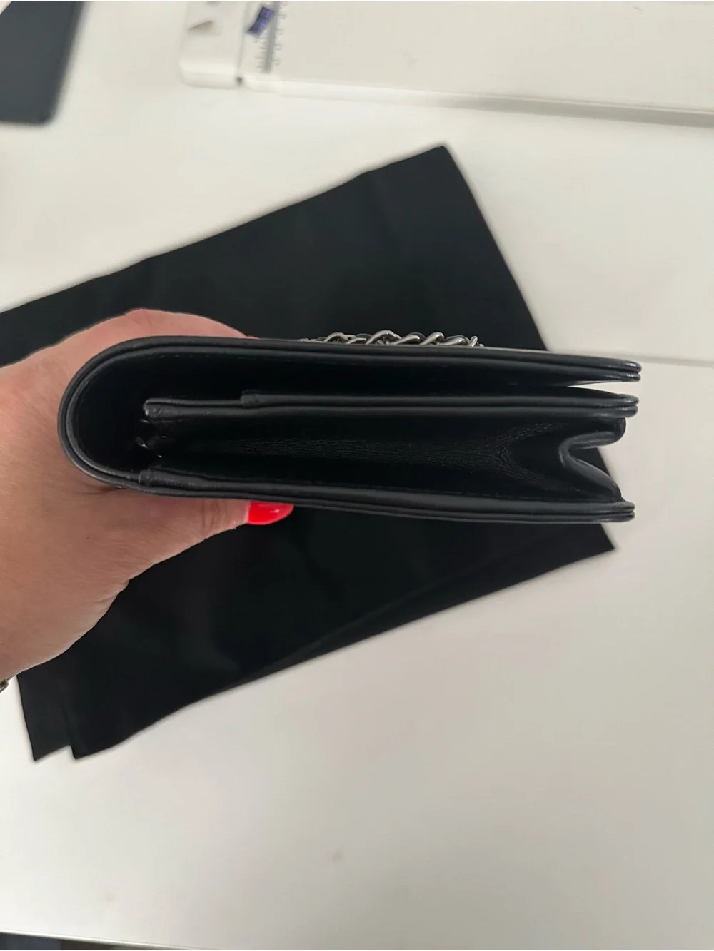 CHANEL sleek black