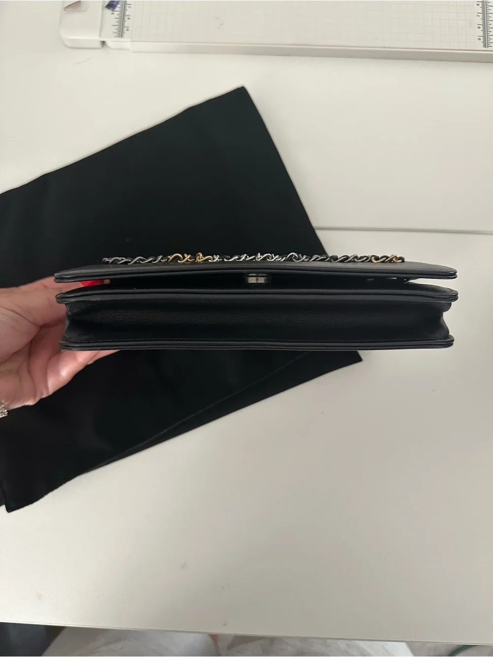 CHANEL sleek black
