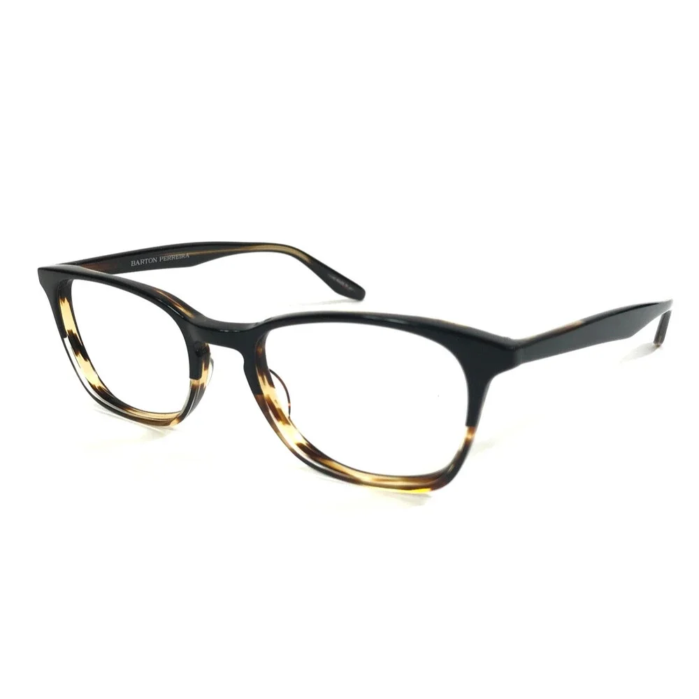 Barton Perreira Eyeglasses Frames TIMOTHY RTG Brown Tortoise Gradient 49-19-145