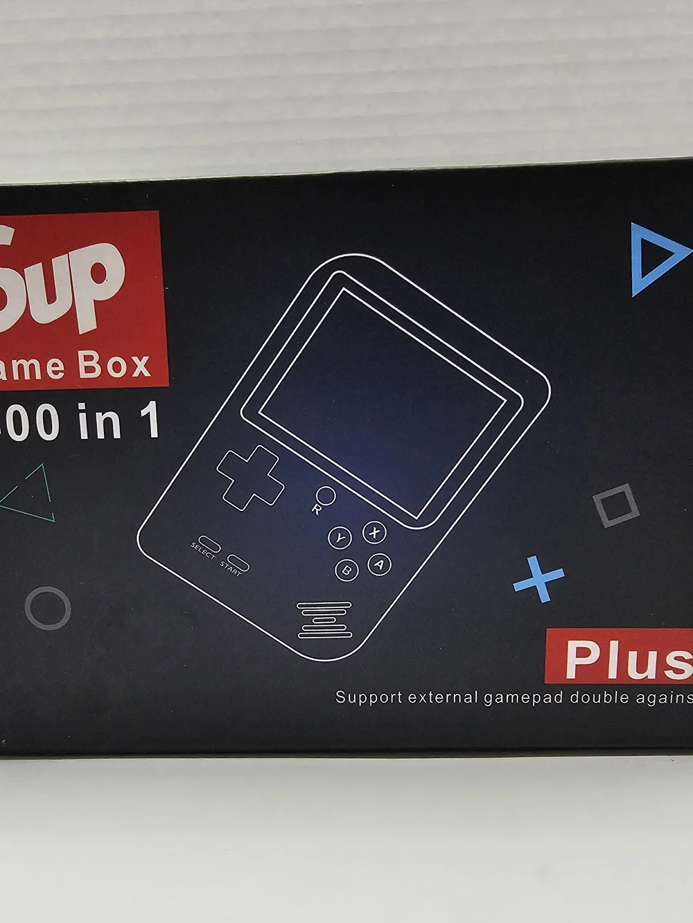 Sup Game Box 400 in 1 Plus Handheld Electronic Game Console w/ AV Cable