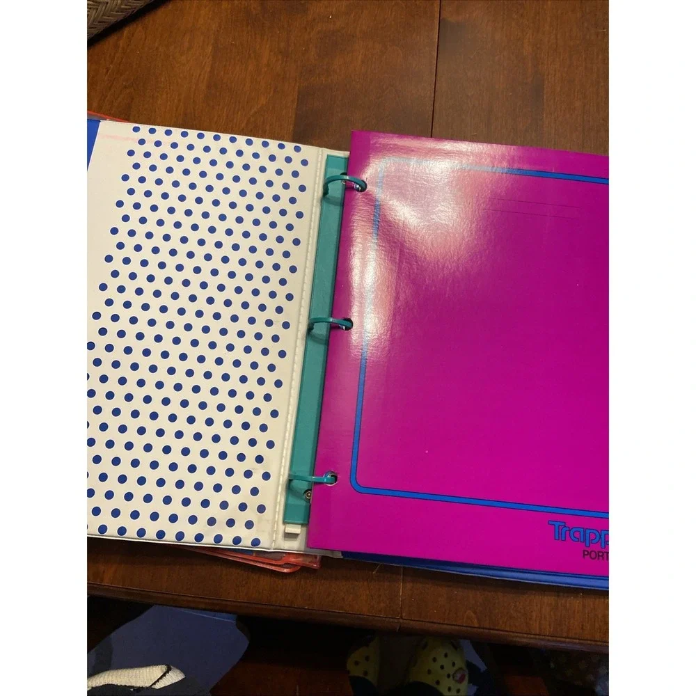 Trapper Keeper two vintage