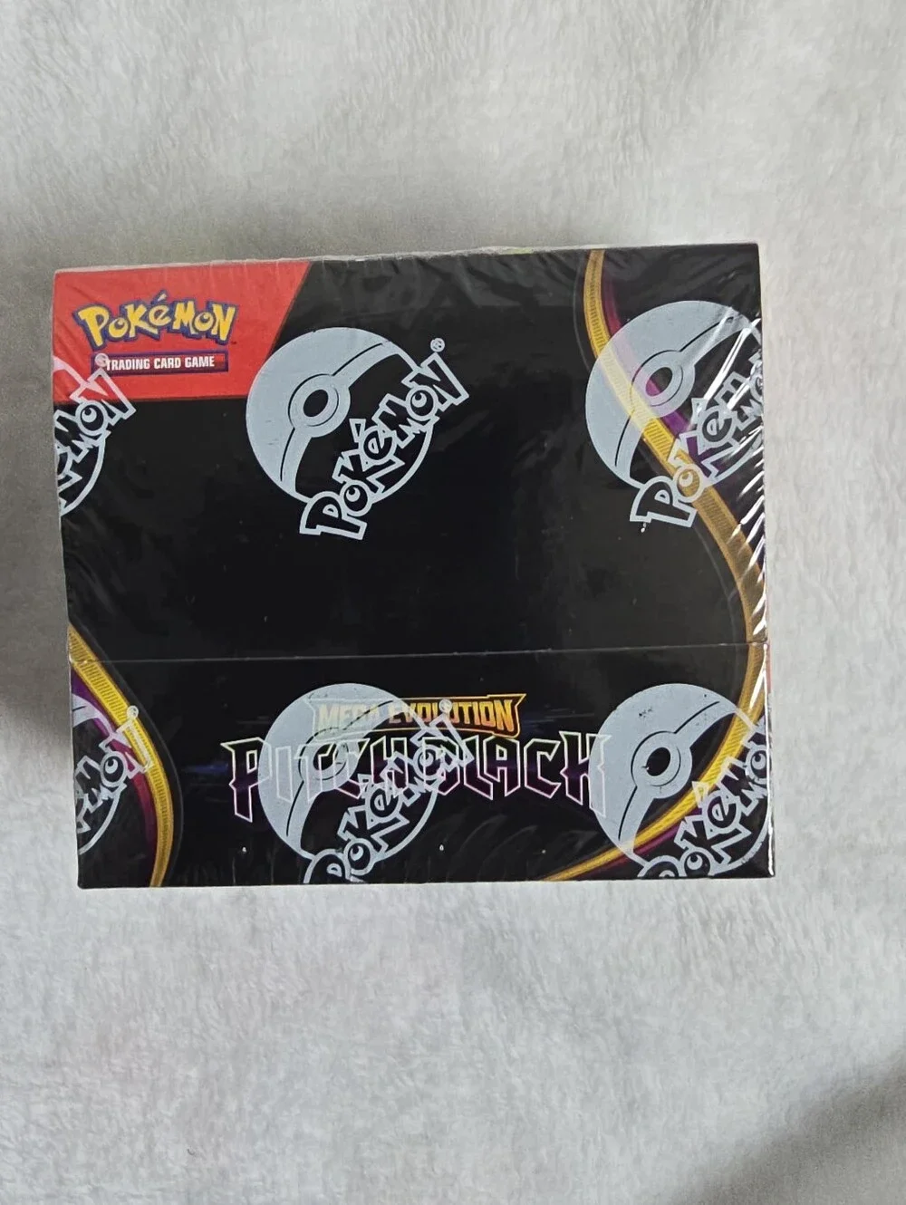 Pokemon TCG Mega Evolution Pitch Black Booster Box Factory Sealed 36 Packs ME5