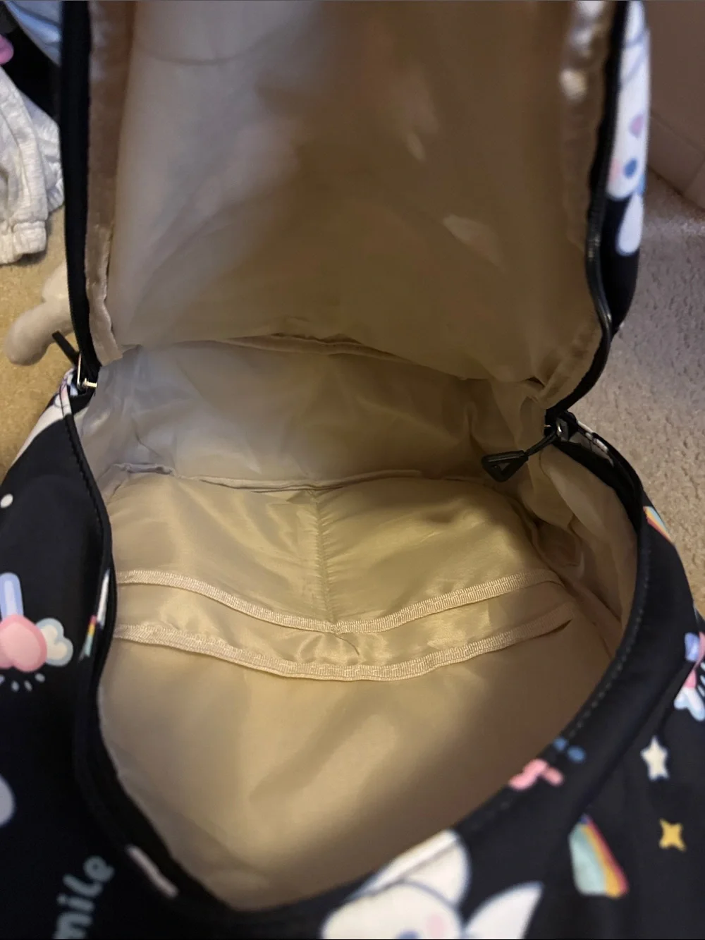 Hello Kitty black backpack