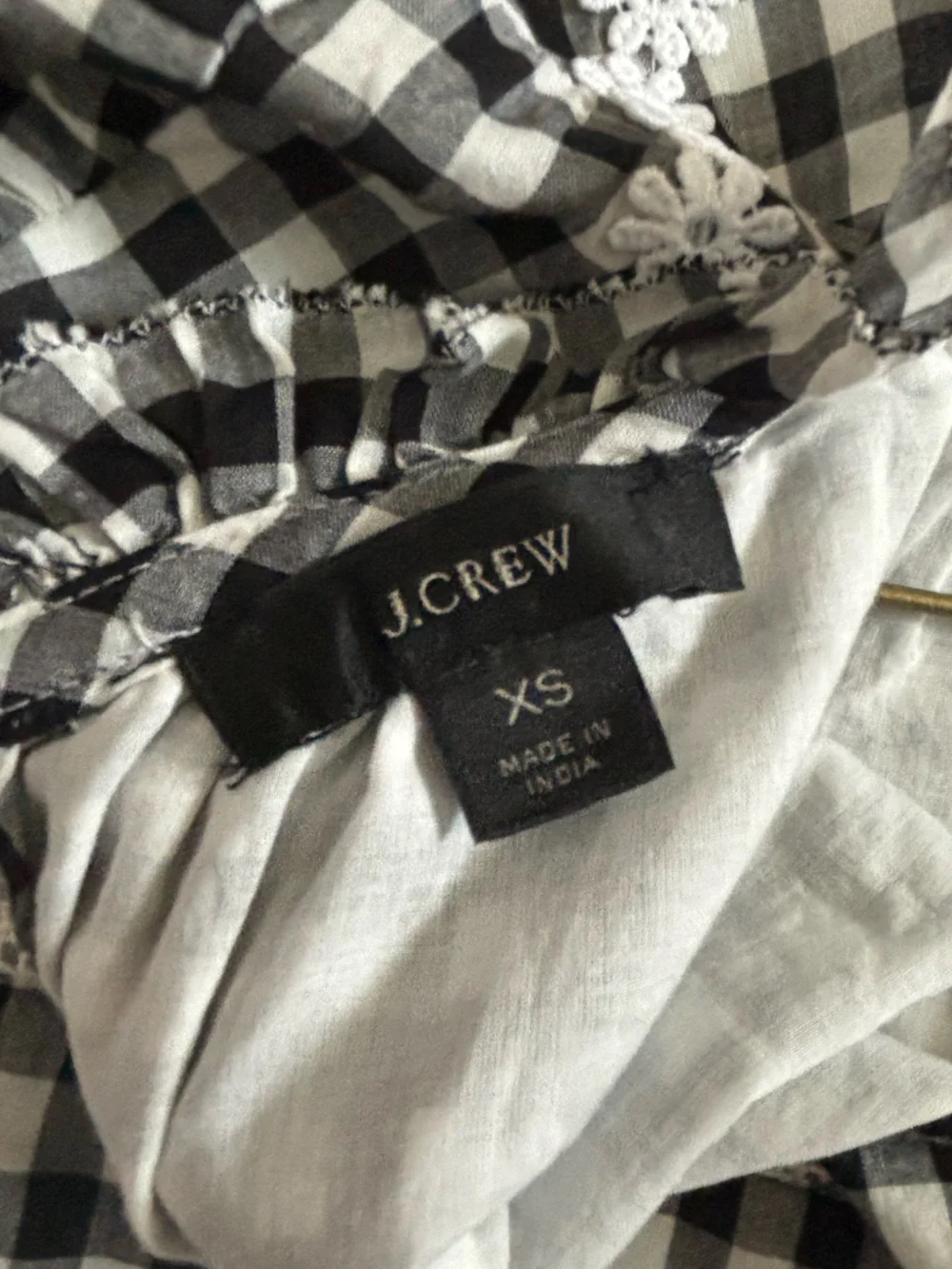 J. Crew silhouette neckline