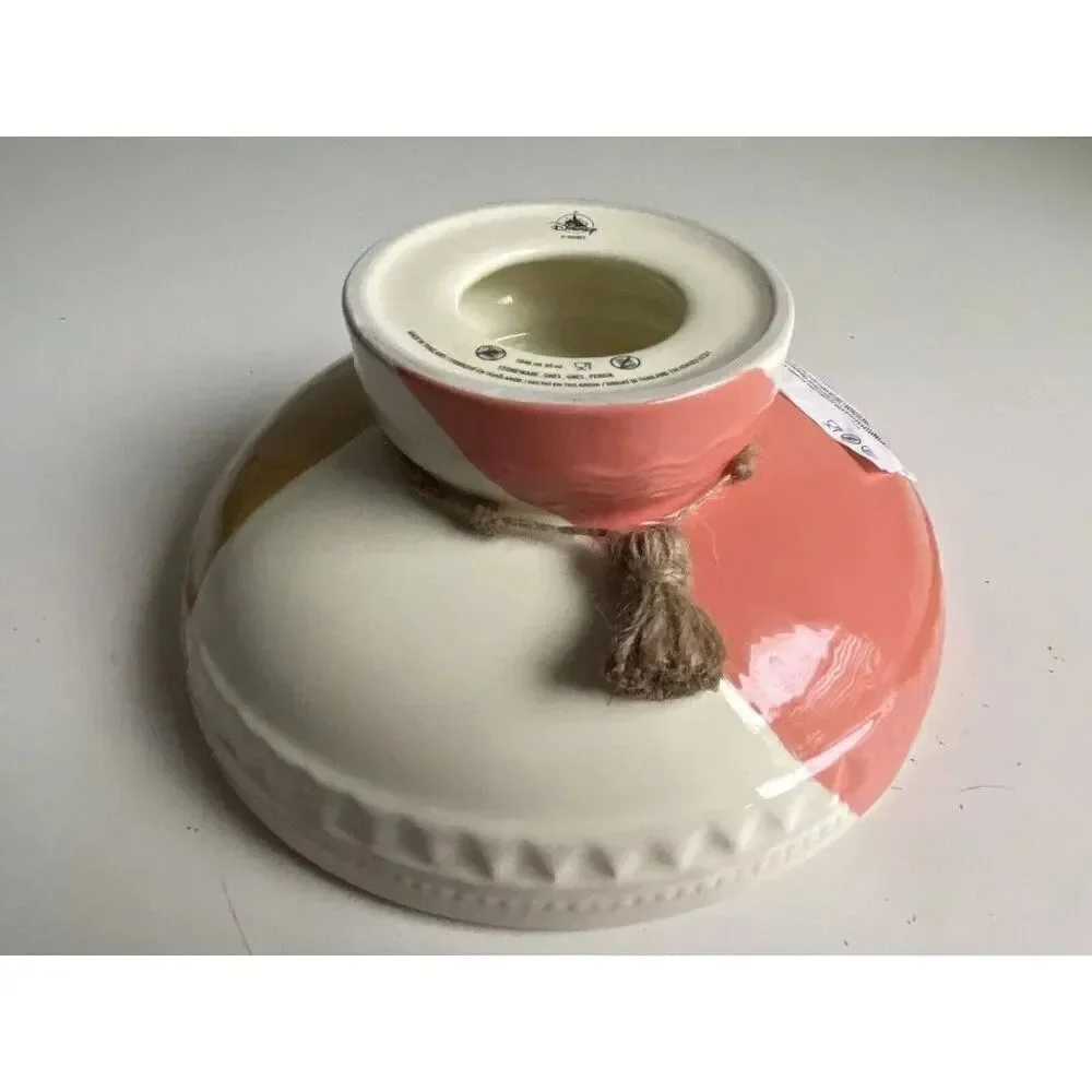 Disney Parks Moana Kakamora Ceramic Serving Bowl‎ With Stand NEW