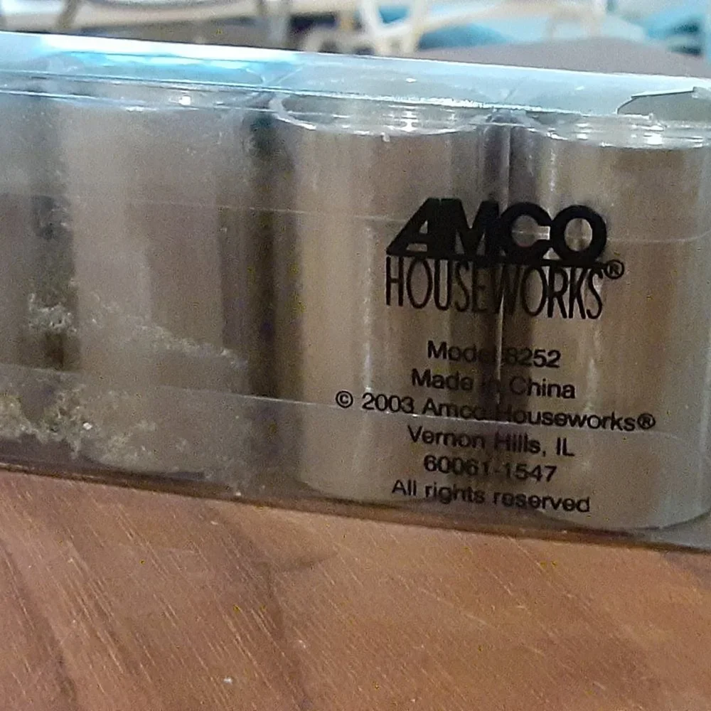 Amco Housework Salt & Pepper Shakers (2) sets NEW in package