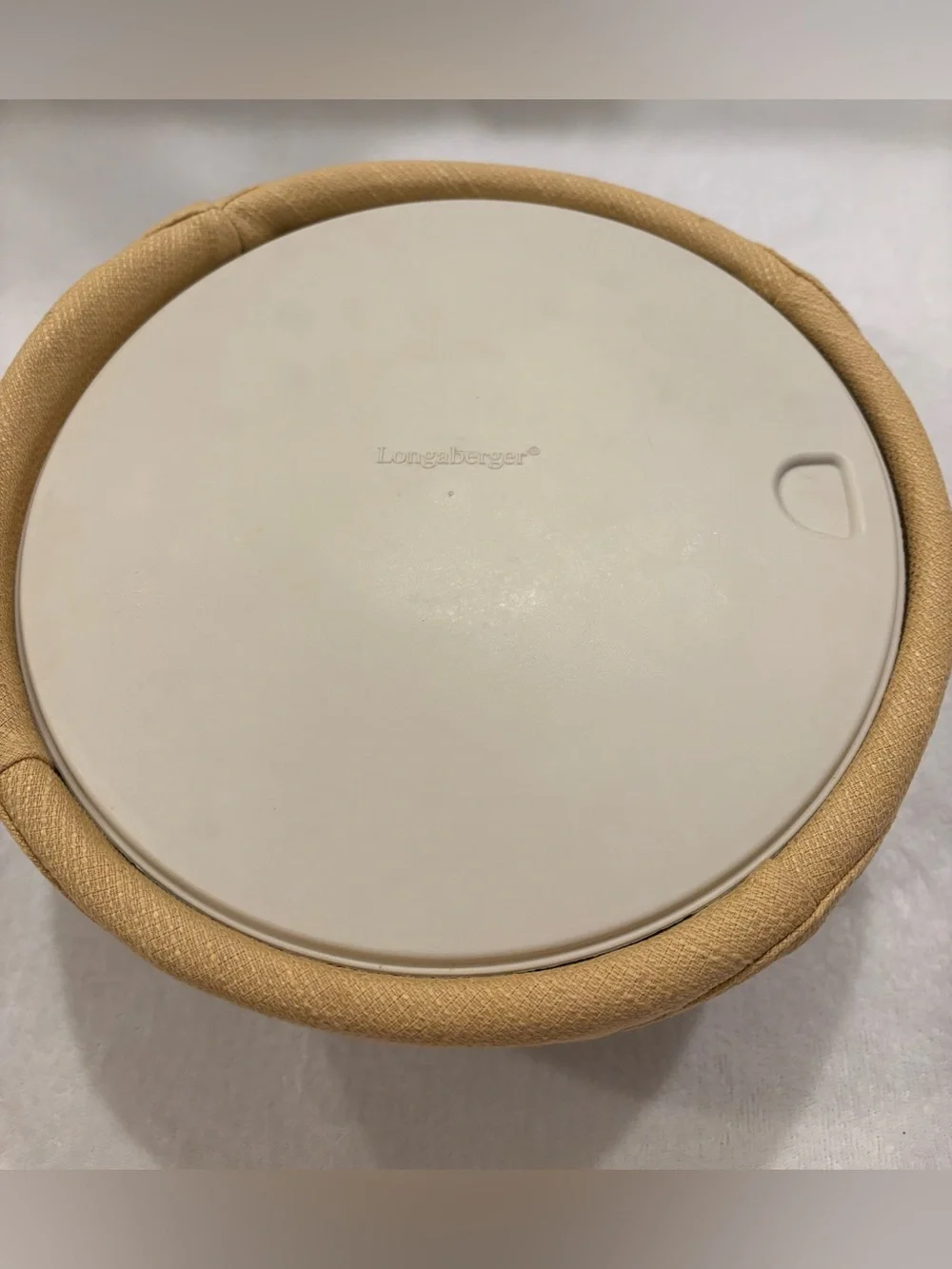 Longaberger handwoven basket