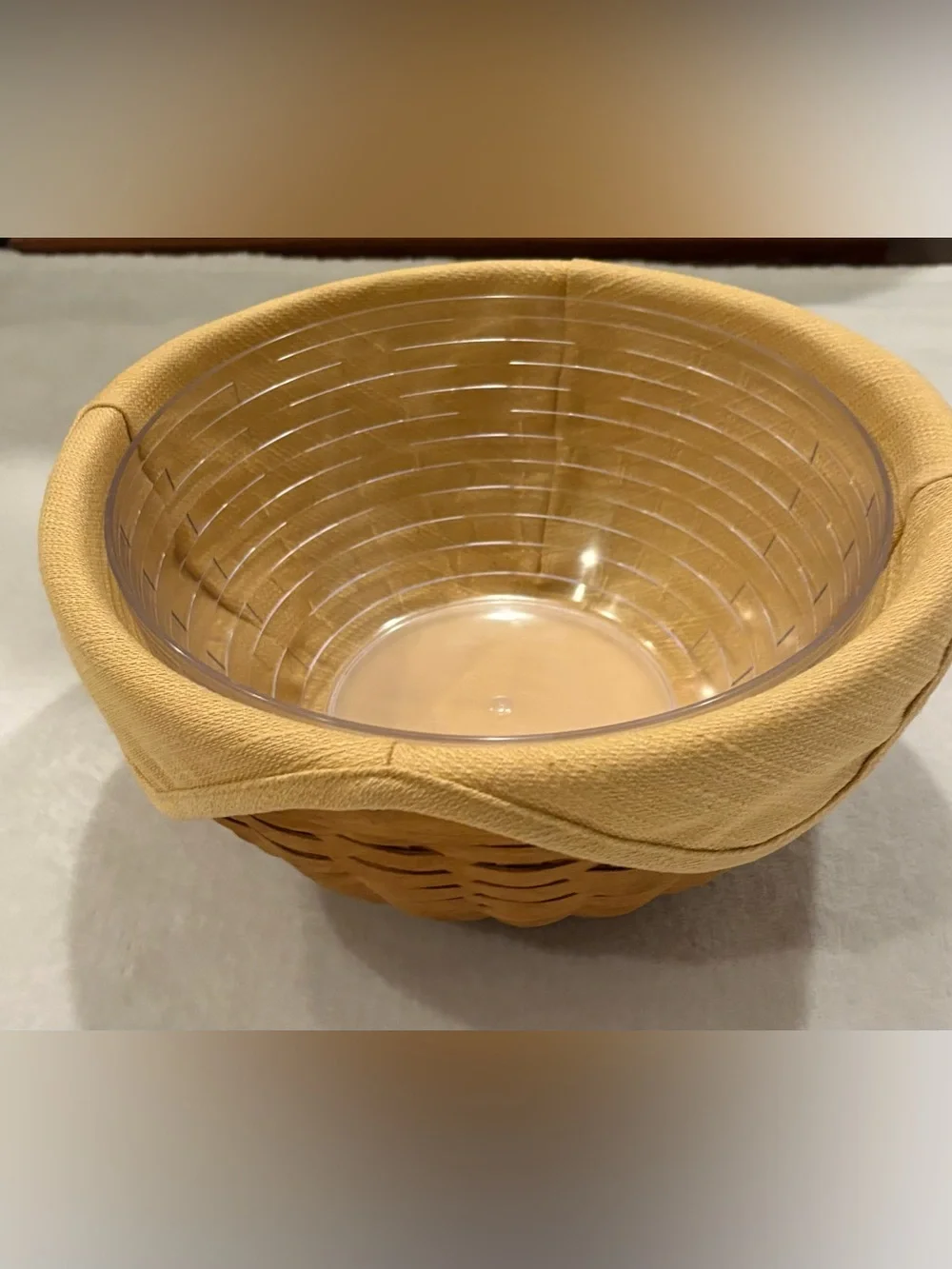 Longaberger handwoven basket