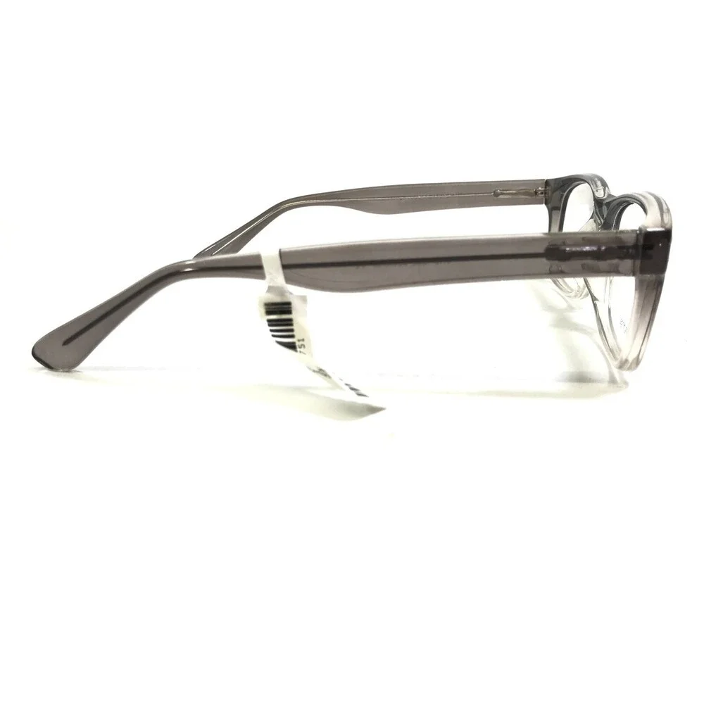 Affordable Designs Eyeglasses Frames FINN GRAY Clear Fade Square 56-18-150