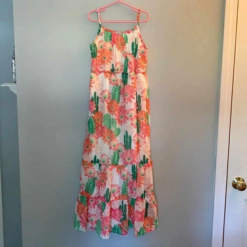 The Children’s Place Floral Ruffle Dress