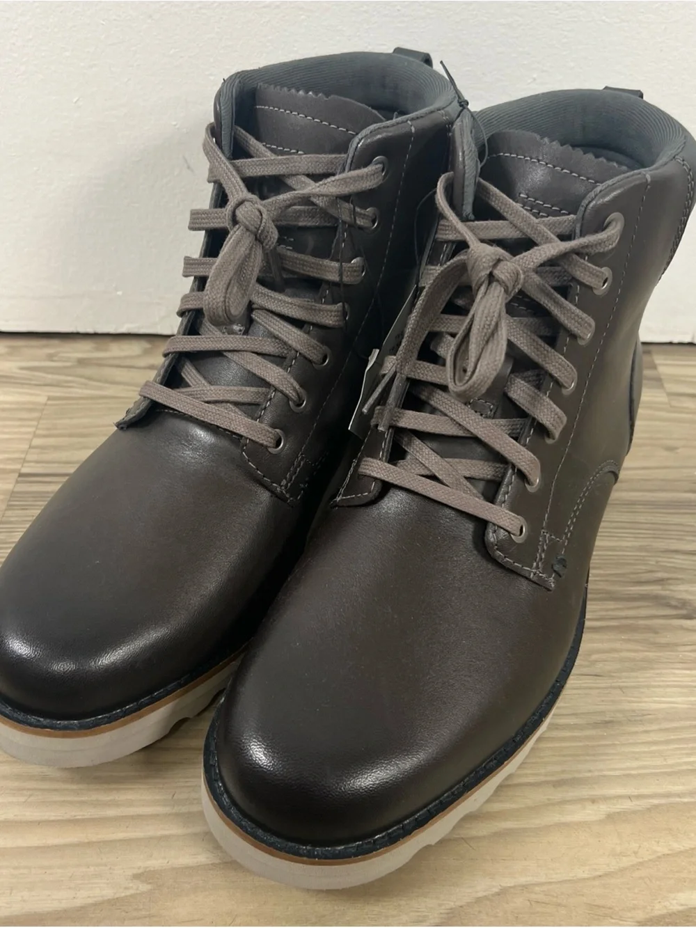 Cole Haan Grand Woodbury Waterproof Hiking Boots Gray Men's Size 7 C39294 NWOB
