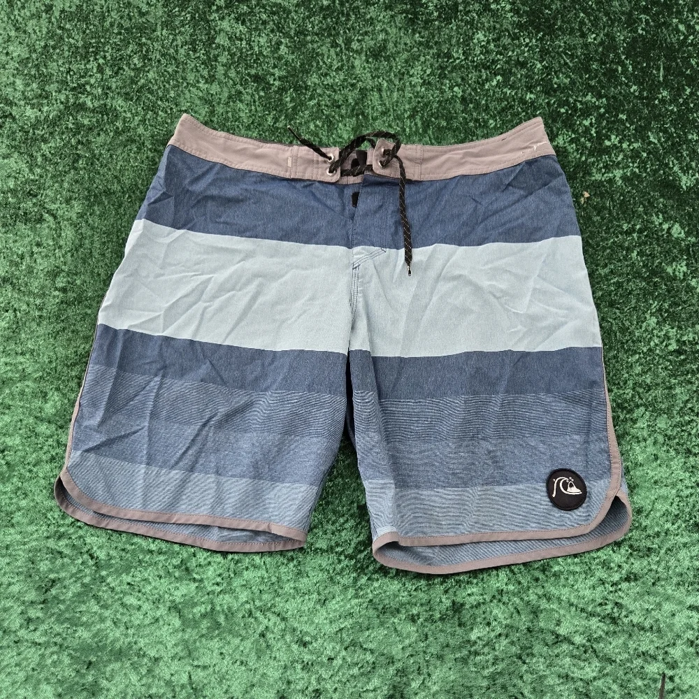 Quiksilver Men's Multi-Blue Board Shorts