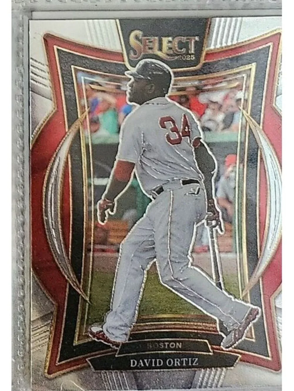 David Ortiz - #96 - 2025 Panini Select - HOF - Boston Red Sox