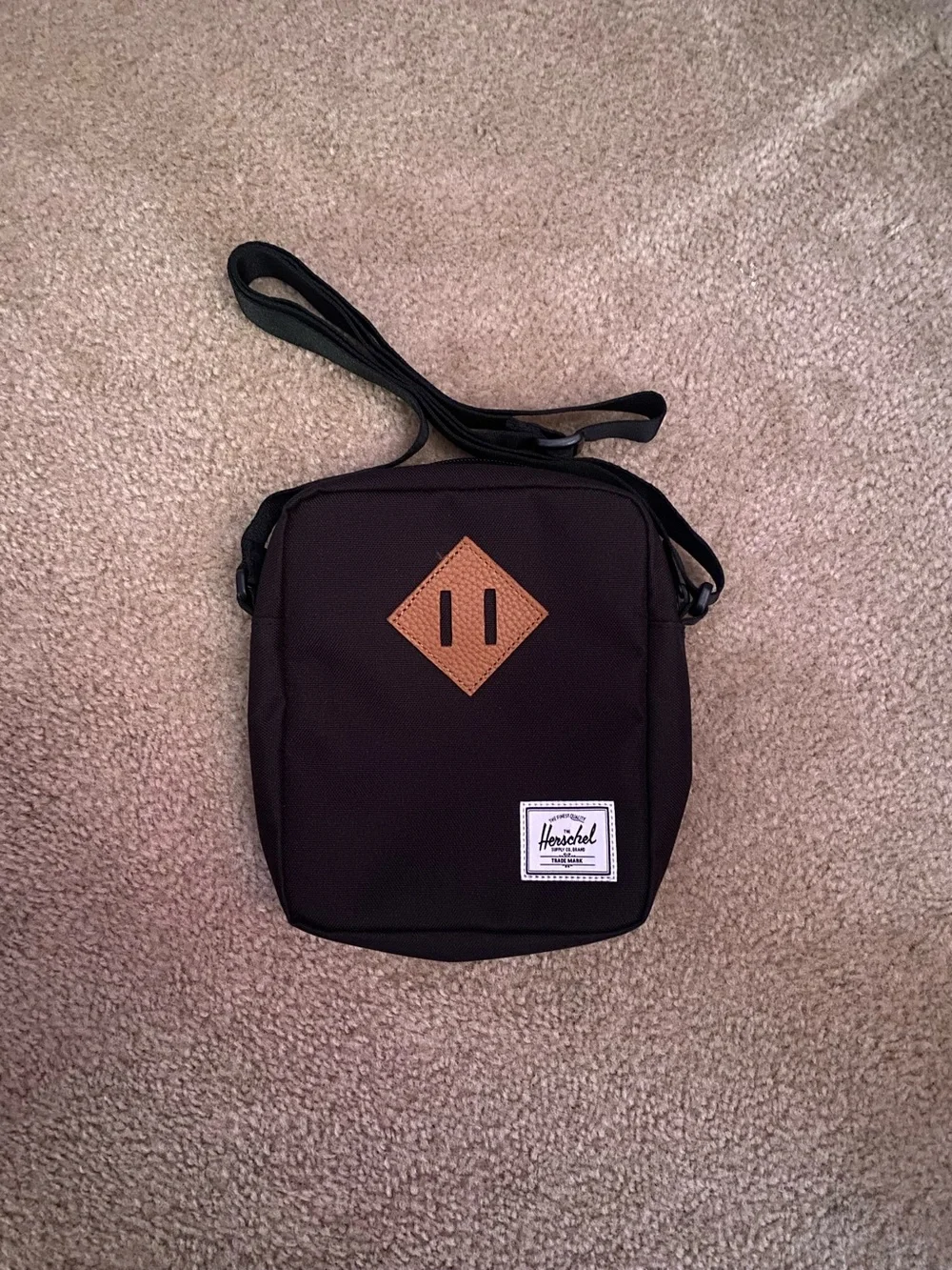 Herschel Supply Co. Heritage Eco Black Crossbody Bag
