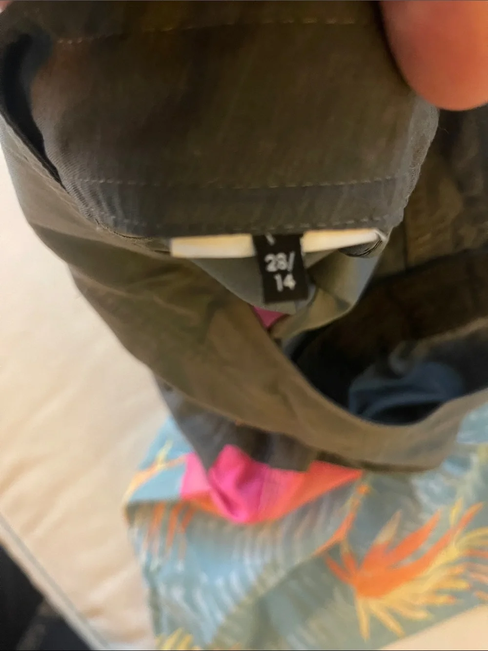 Quiksilver waist measures