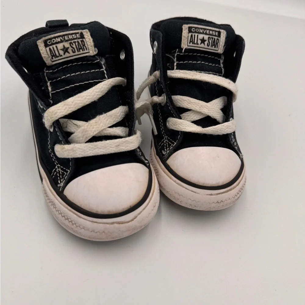 Converse worn handful