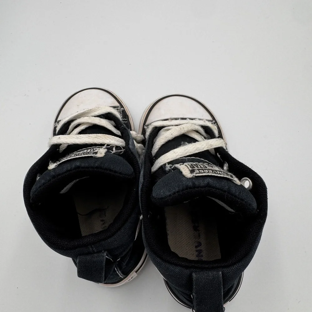 Converse worn handful