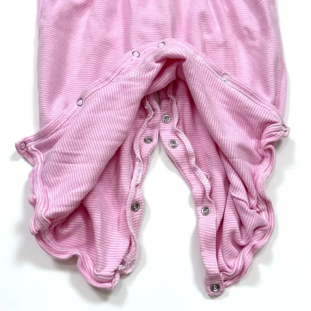 Ralph Lauren Striped Ruffle Coverall
