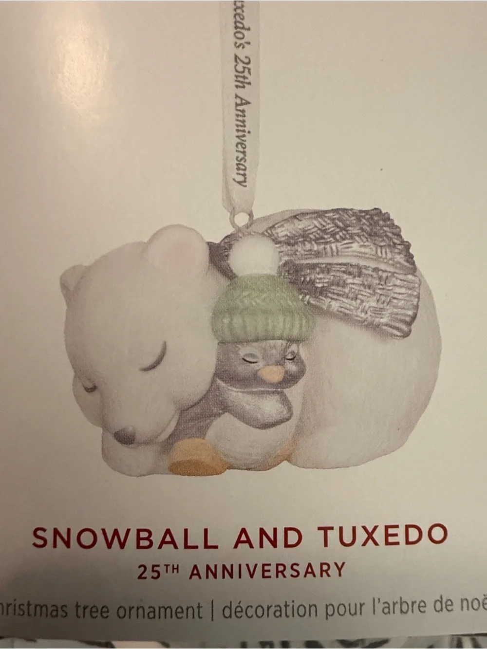 Hallmark snowball tuxedo