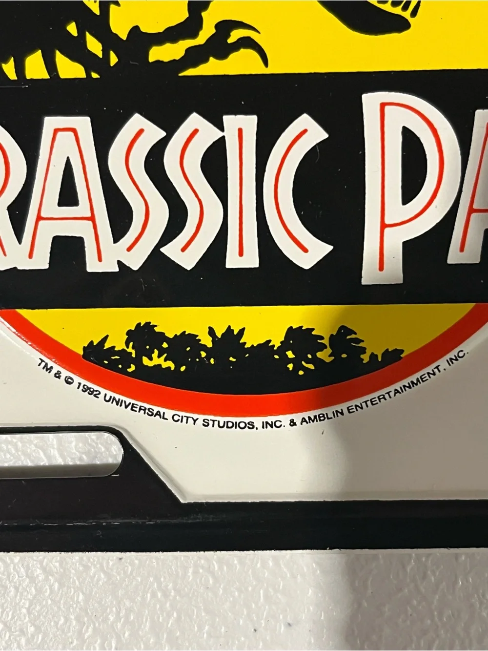Jurassic Park has metal vintage