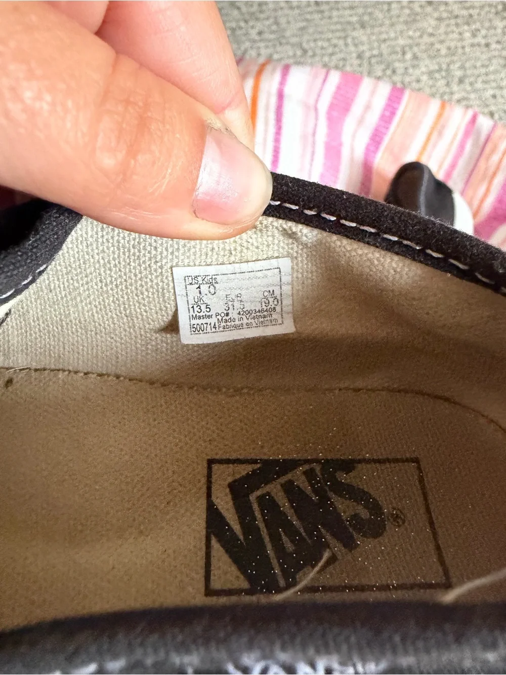 Vans kids mary