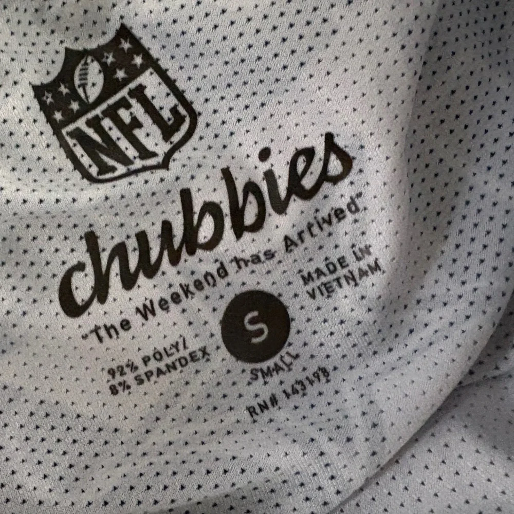 Chubbies NFL Dallas Cowboys Swim Trunks Mens Small Navy Blue Star