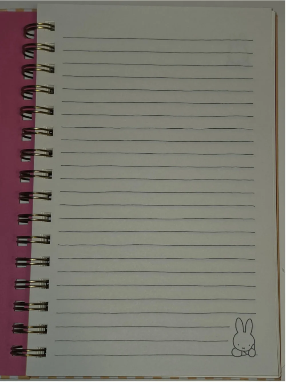 NB-2478 Licensed Miffy Hardback Notebook 160 pages