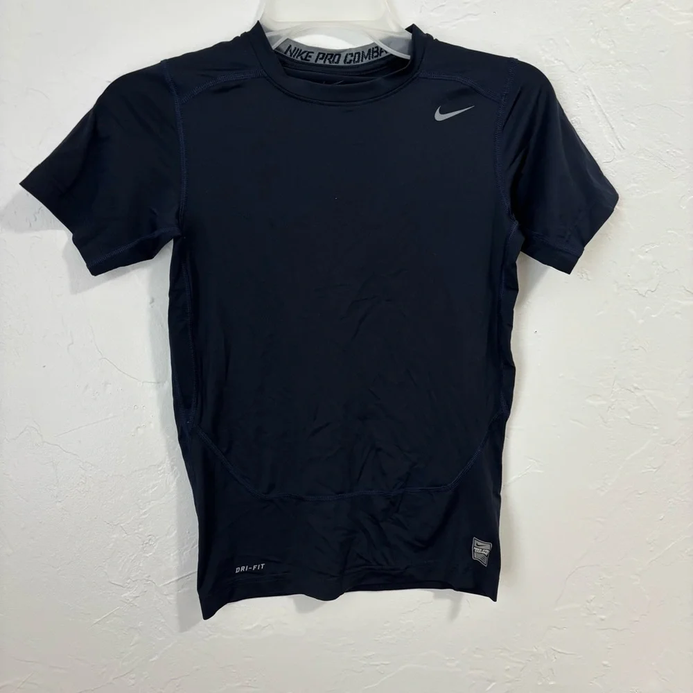 Nike boy  Navy Dri-FIT Short Sleeve Tee