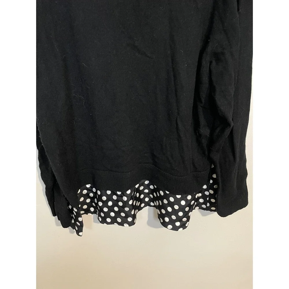 kate spade black white