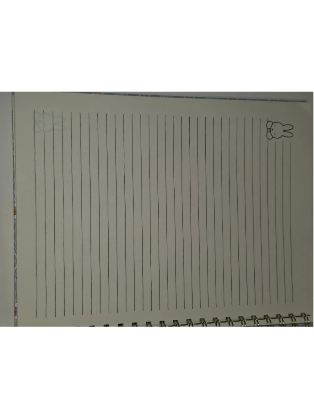 NB-2482 Licensed Miffy Spiral Notebook Hardback 160 pages
