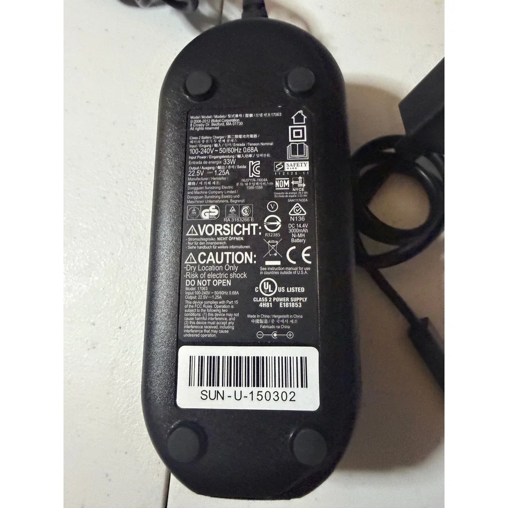 Irobot power supply