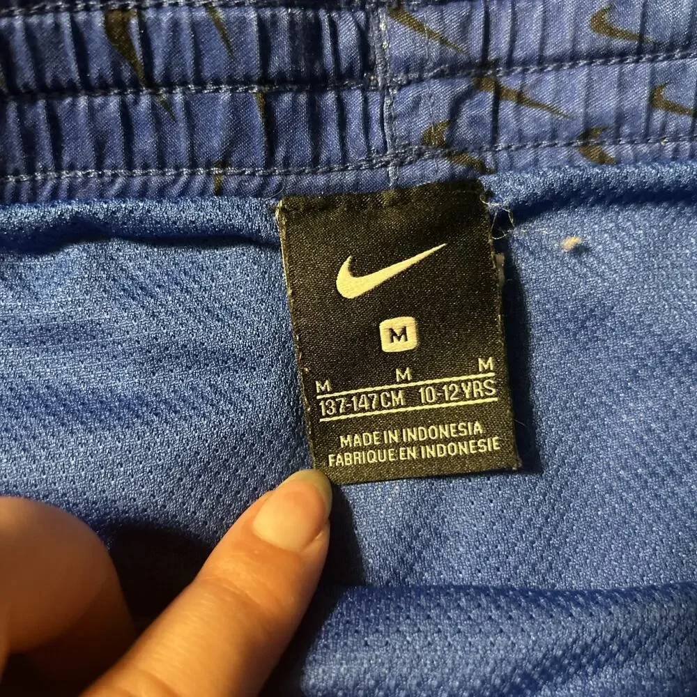 Boys Nike 10-12yrs Blue Swim Shorts