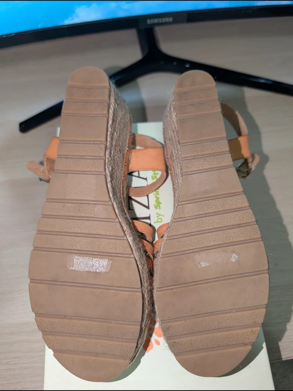 Patrizia cognac faux