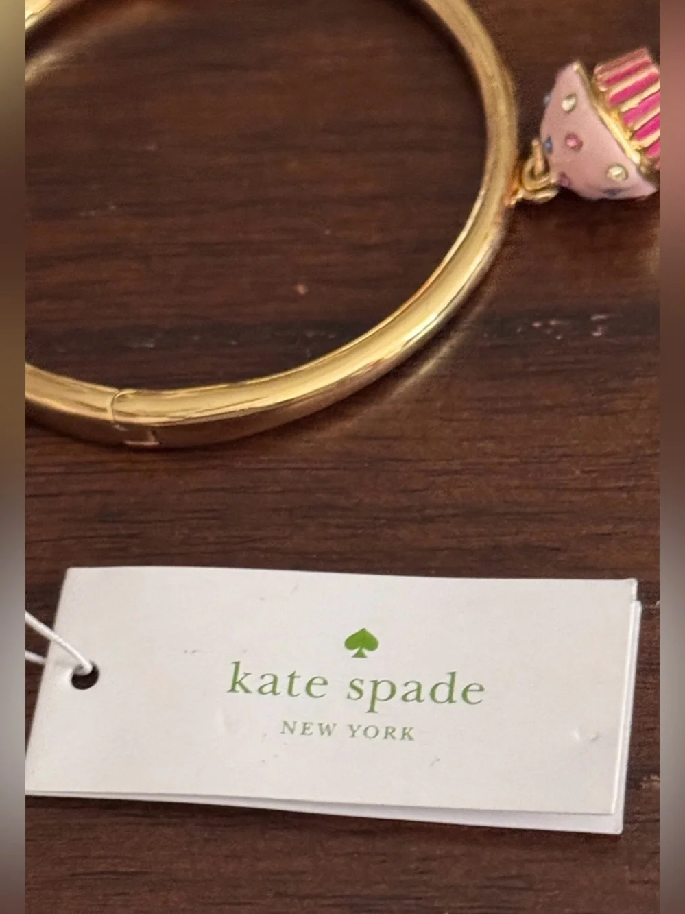 kate spade gold tone