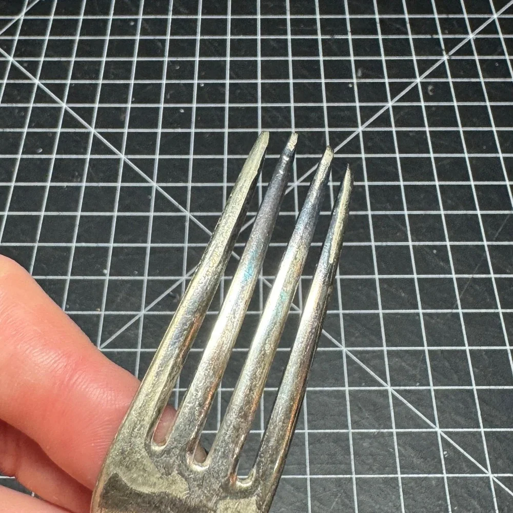 Rogers & Bro Silverplate Dinner Fork 1914 La Concorde Pattern Laurel Wreath A1