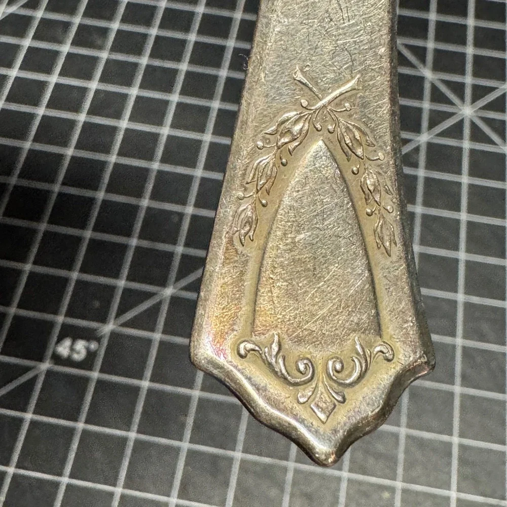 Rogers & Bro Silverplate Dinner Fork 1914 La Concorde Pattern Laurel Wreath A1