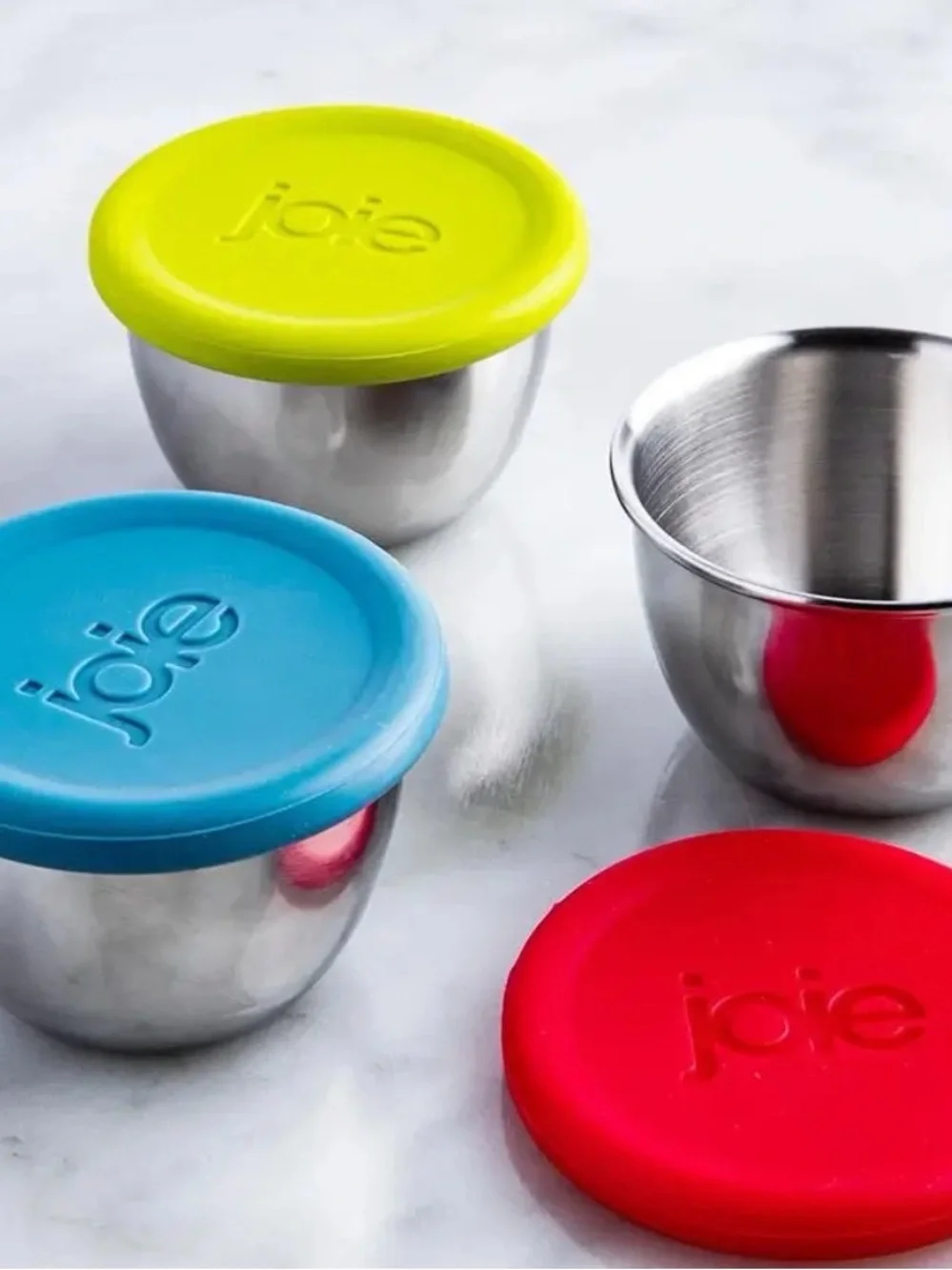 Joie three stainless