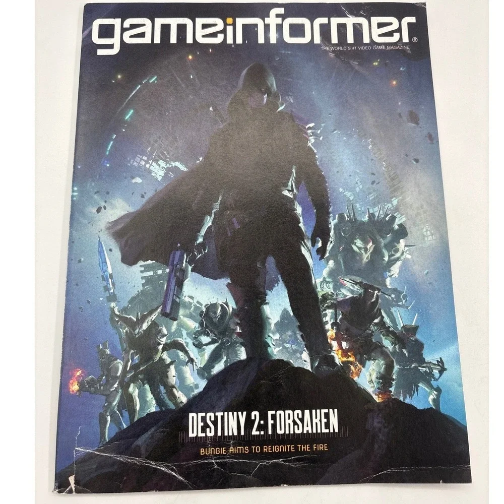 Game Informer Destiny 2 Forsaken Magazine‎ 2018 Issue 304 Bungie Collectible