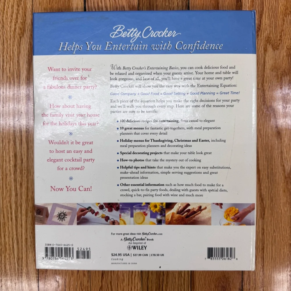 Betty Crocker discover entertaining